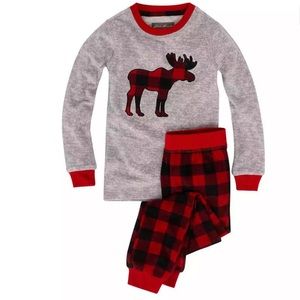 Eddie Bauer Kids SIZE (3T) Pajama Sleep Set (Holiday) For Girls or Boys